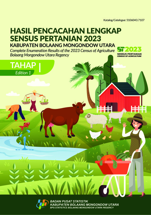 Hasil Pencacahan Lengkap Sensus Pertanian 2023 - Tahap I Kabupaten Bolaang Mongondow Utara